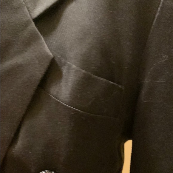 Eclipse Los Angeles Classic Black Double-Breasted Women's Tuxedo Blazer - Picture 7 of 11